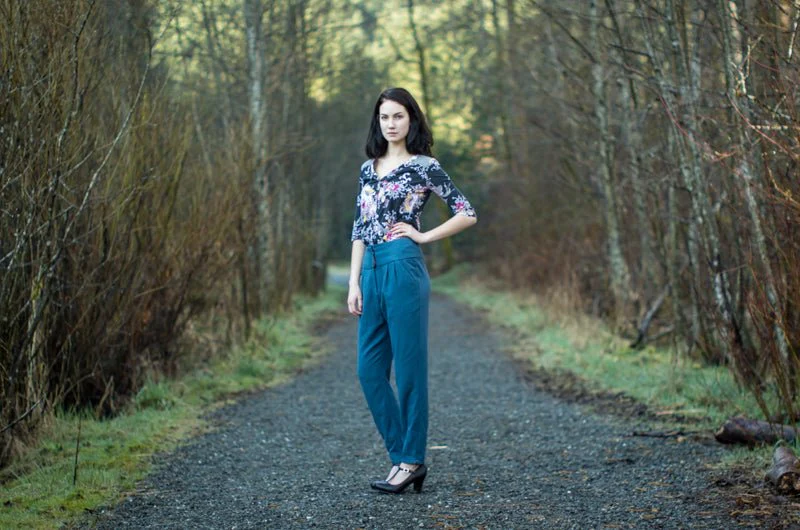 Camas Blouse Womens PDF Sewing Pattern - Thread Theory - Image 4