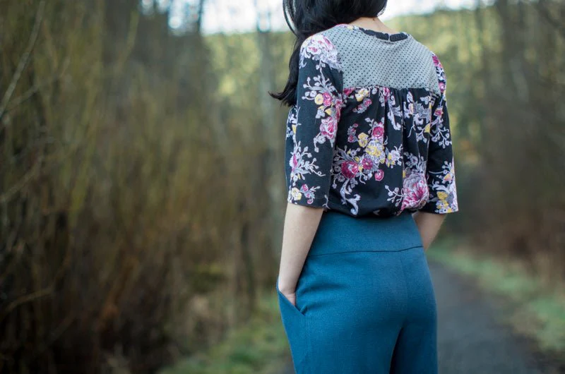 Camas Blouse Womens PDF Sewing Pattern - Thread Theory - Image 9