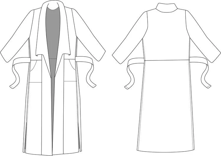 Cambria Duster Pattern - Friday Pattern Company - Image 4
