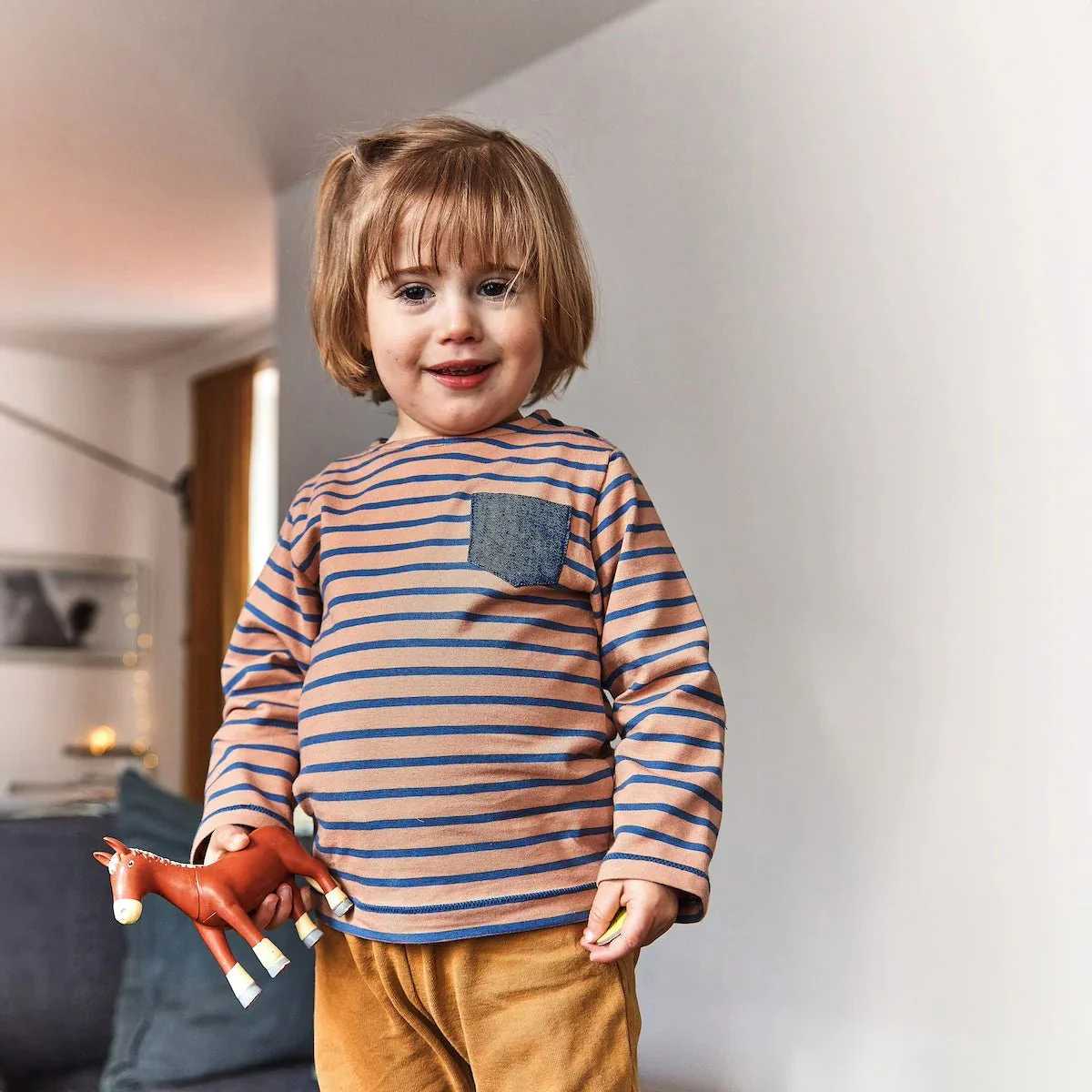 CAPECOD Sailor T-Shirt Paper Sewing Pattern - Baby 1M/24M - Ikatee