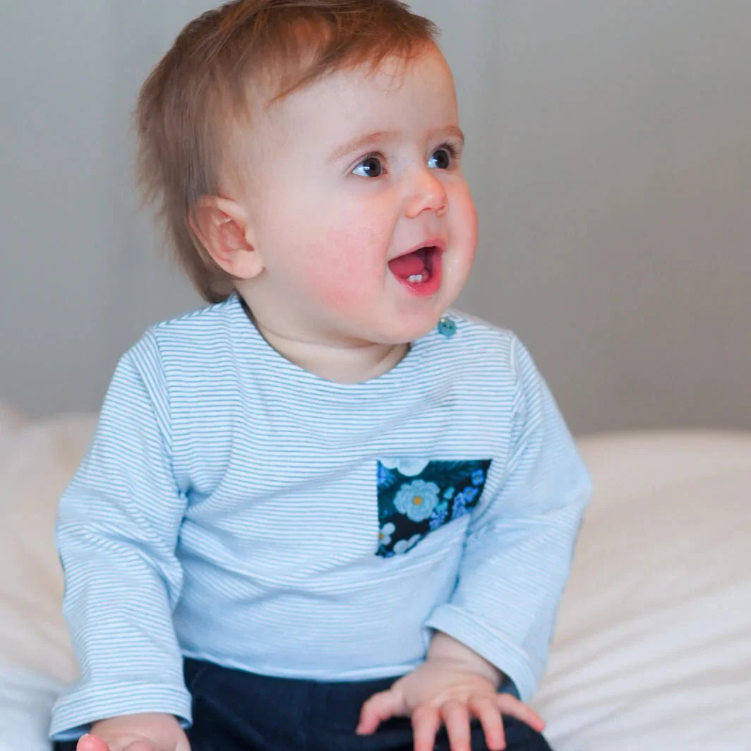 CAPECOD Sailor T-Shirt Paper Sewing Pattern - Baby 1M/24M - Ikatee - Image 5