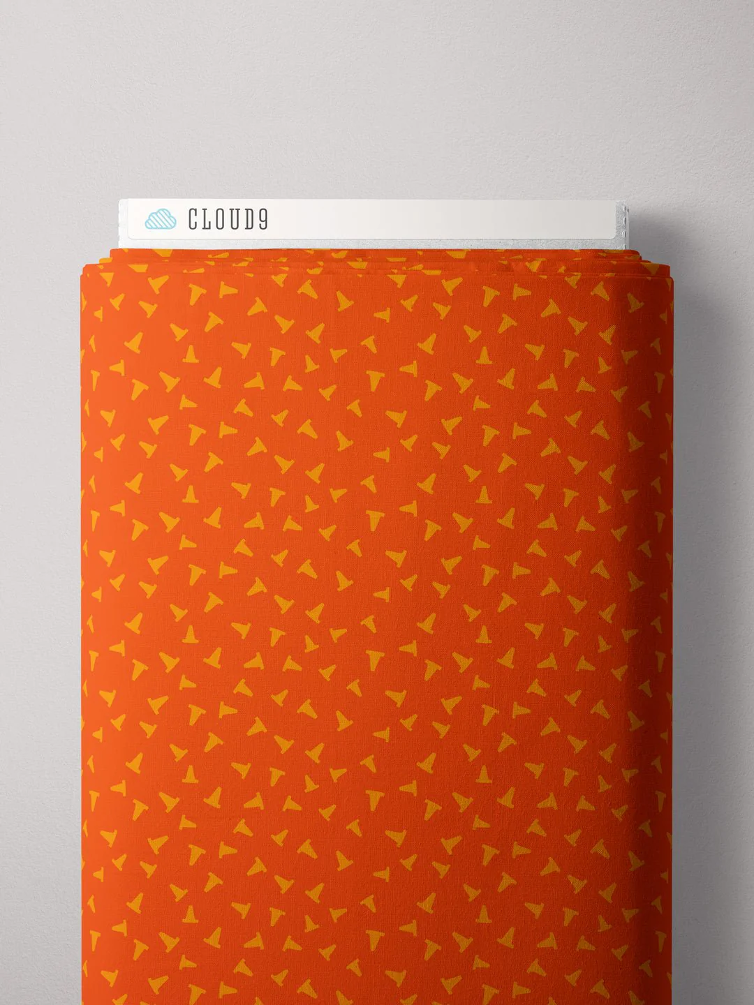 Caution - Orange - Fire! Fire! Fire! - Loo McNulty - Cloud 9 Fabrics - Poplin