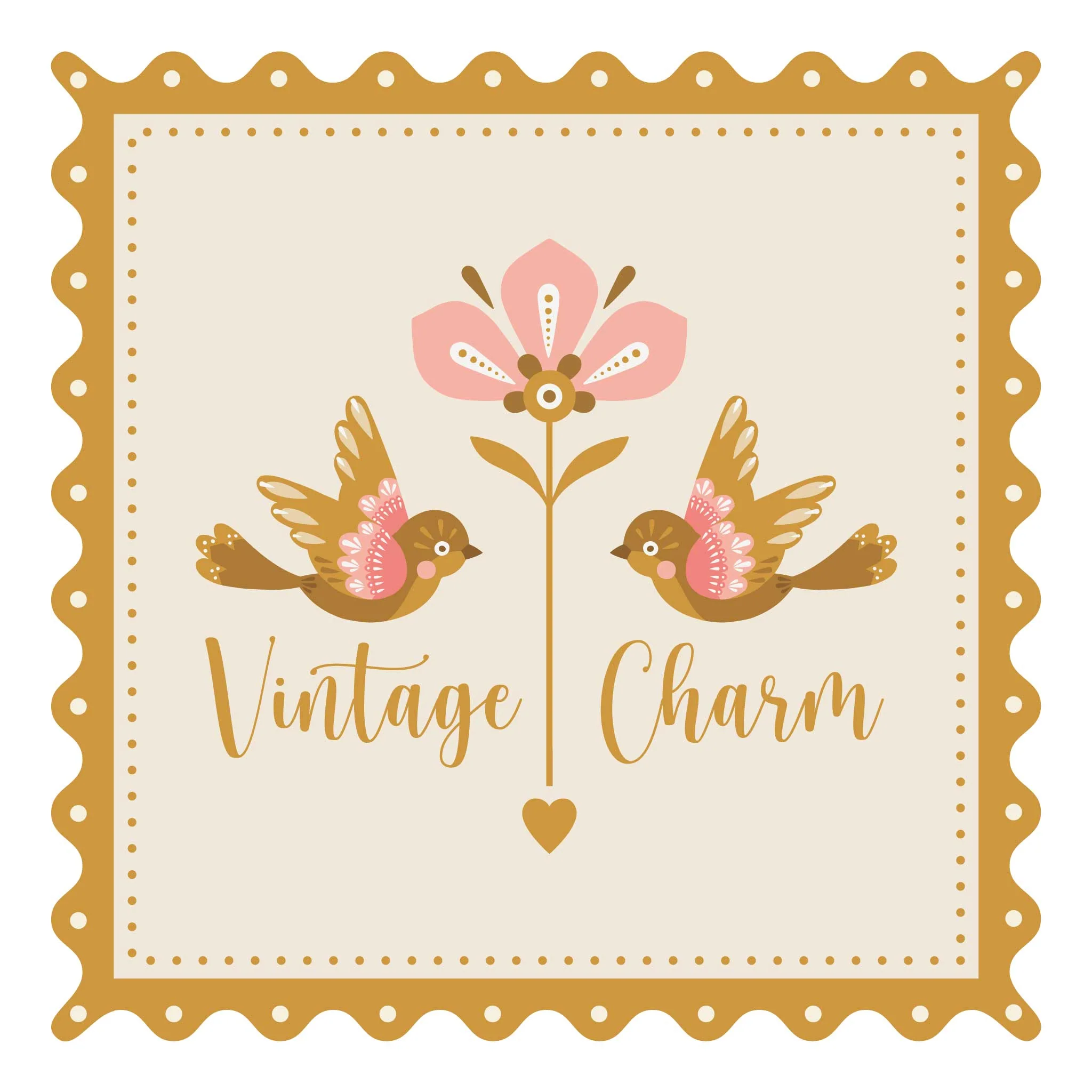 Cecilia - Vintage Charm - Dots & Glory - Cloud 9 Fabrics - Poplin - Image 2