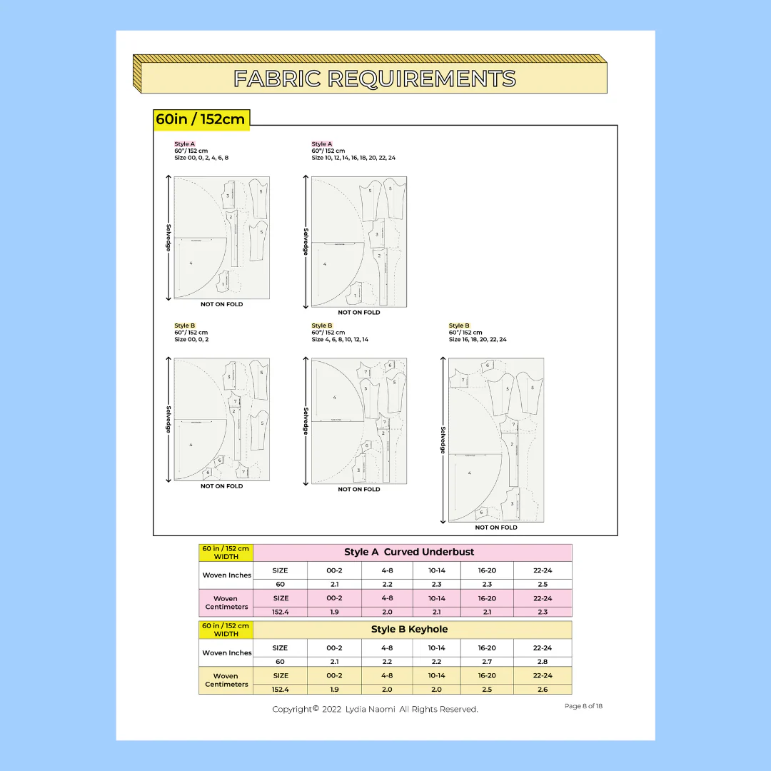Celeste Frock PDF Pattern - Lydia Naomi - Image 10