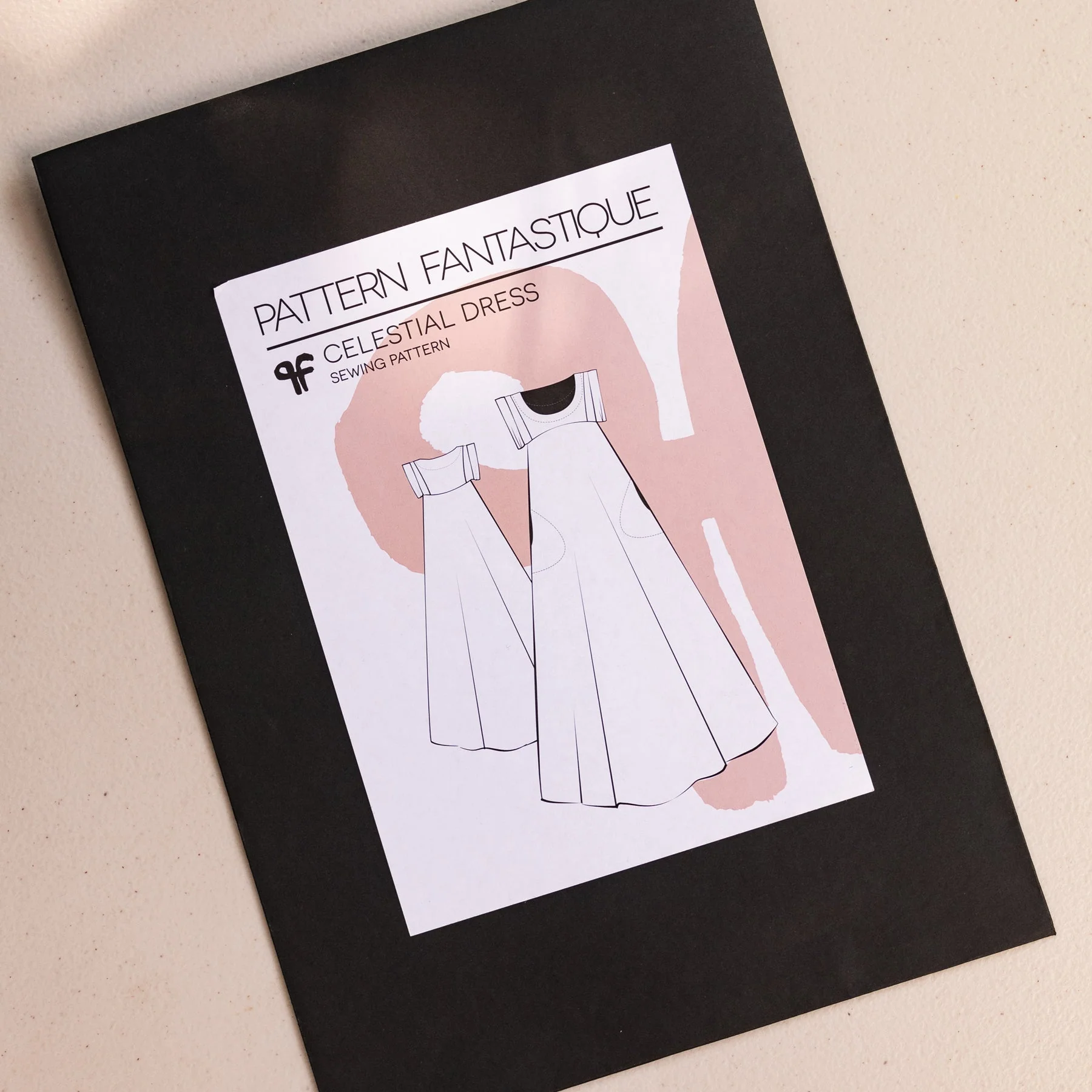 Celestial Maxi Dress #102 - Sewing Pattern - Pattern Fantastique - Image 2
