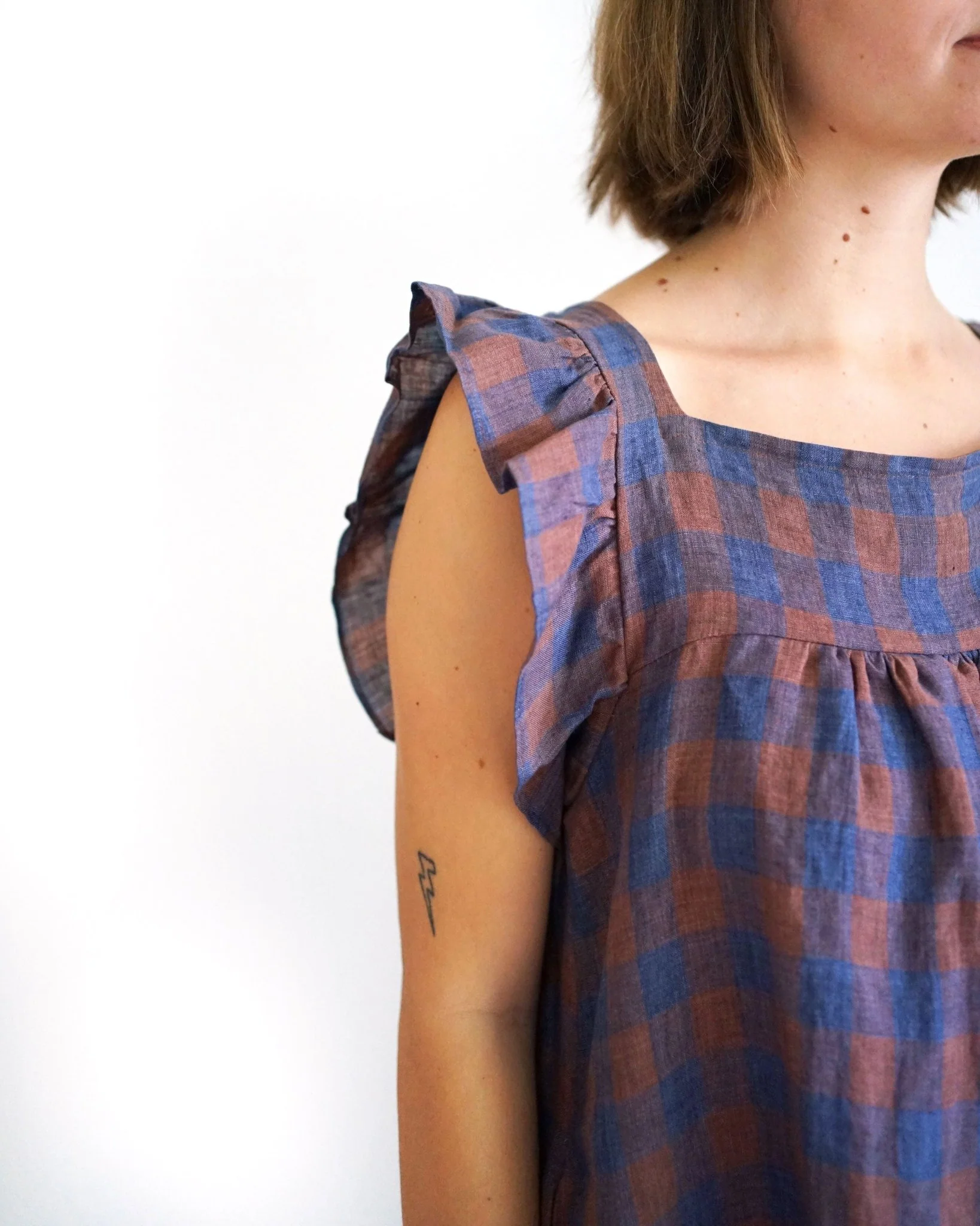 Champagne Field Dress and Tank PDF Pattern - Matchy Matchy Sewing Club - Image 9