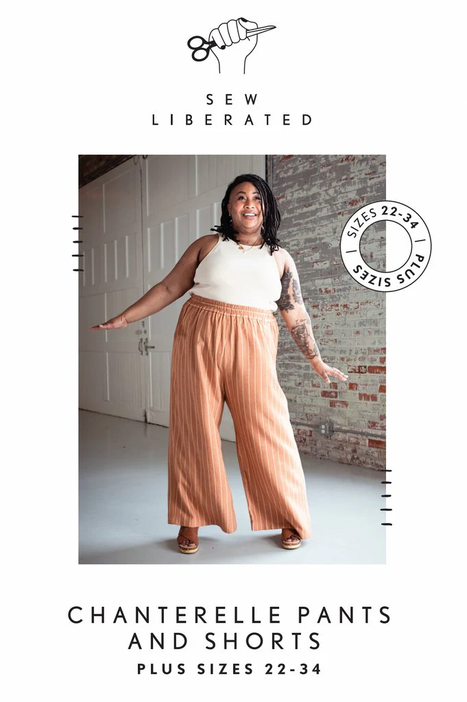 Chantrelle Pants & Shorts Paper Pattern - Sew Liberated (2 size options) - Image 15