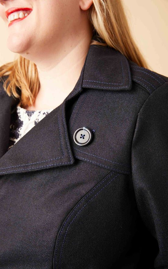Chilton Trench Coat Paper Pattern - Cashmerette - Image 4