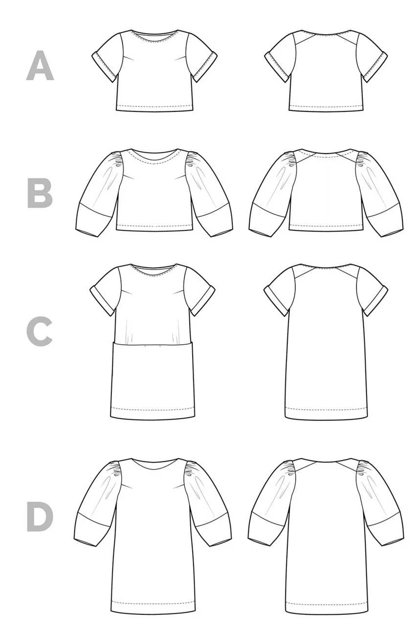 Cielo Top & Dress Pattern - Closet Core Patterns - Image 24