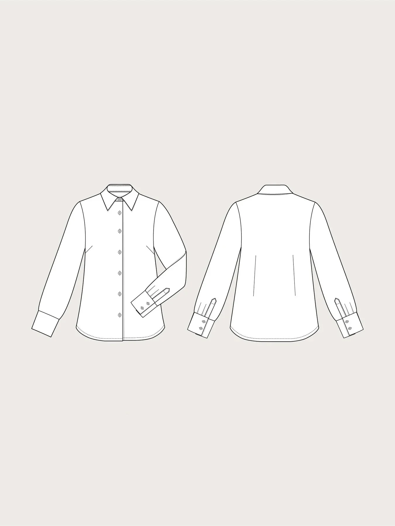 Classic Shirt Pattern - The Assembly Line - Image 3