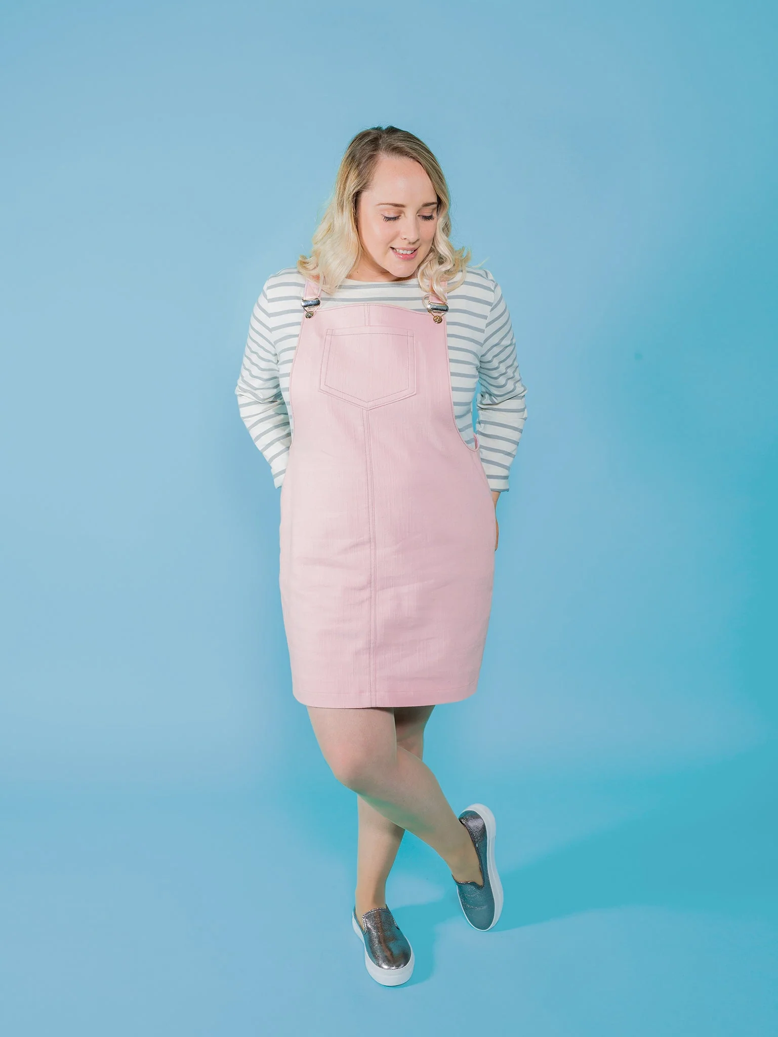 Cleo Dungaree Dress Pattern - Tilly And The Buttons - Image 7