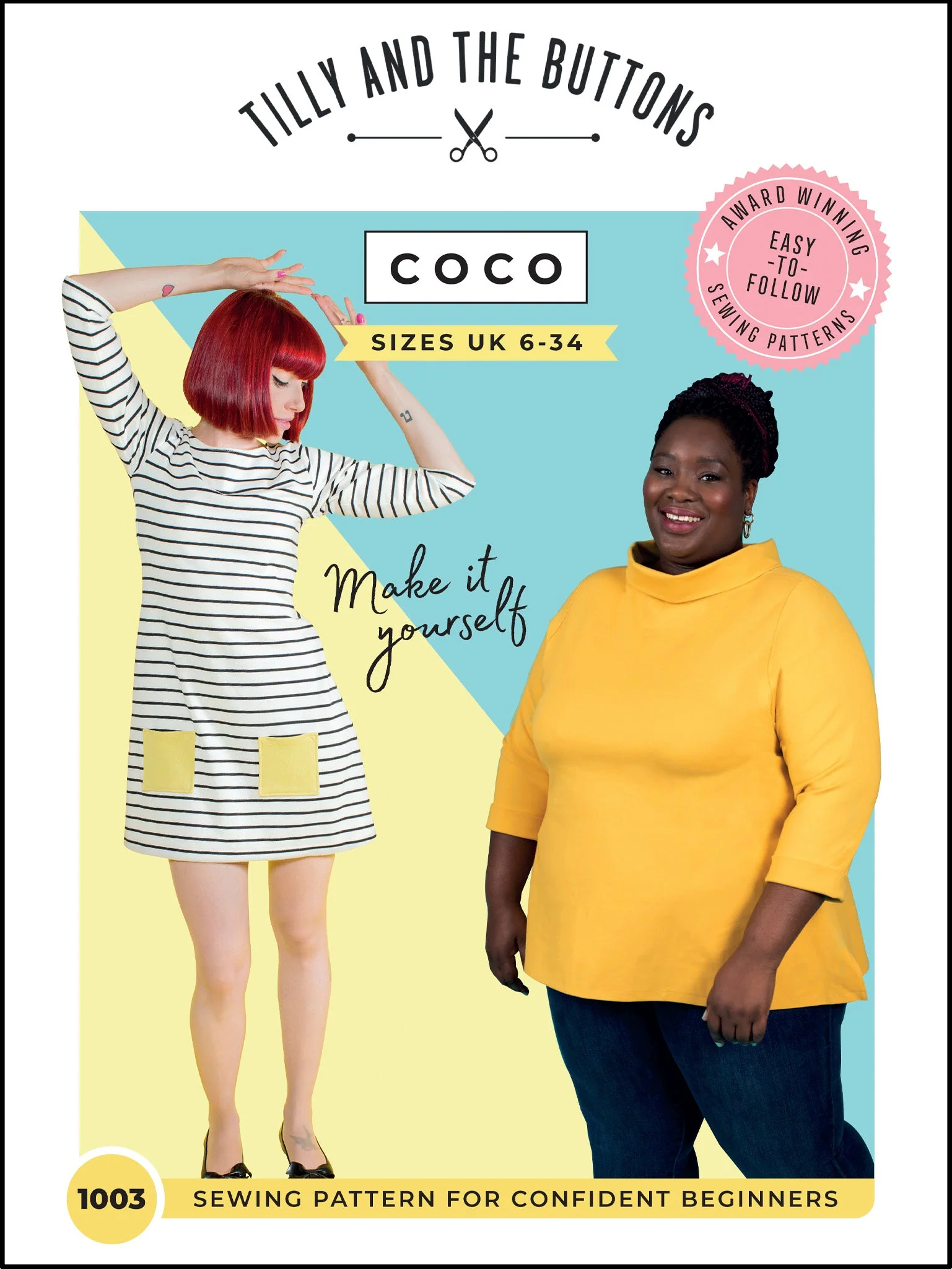 Coco Top / Dress Pattern - Tilly And The Buttons - Image 2