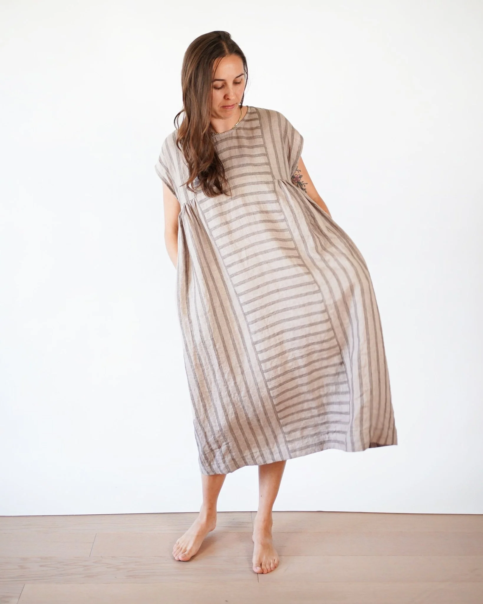 Collage Gather Dress PDF Pattern - Matchy Matchy Sewing Club - Image 10