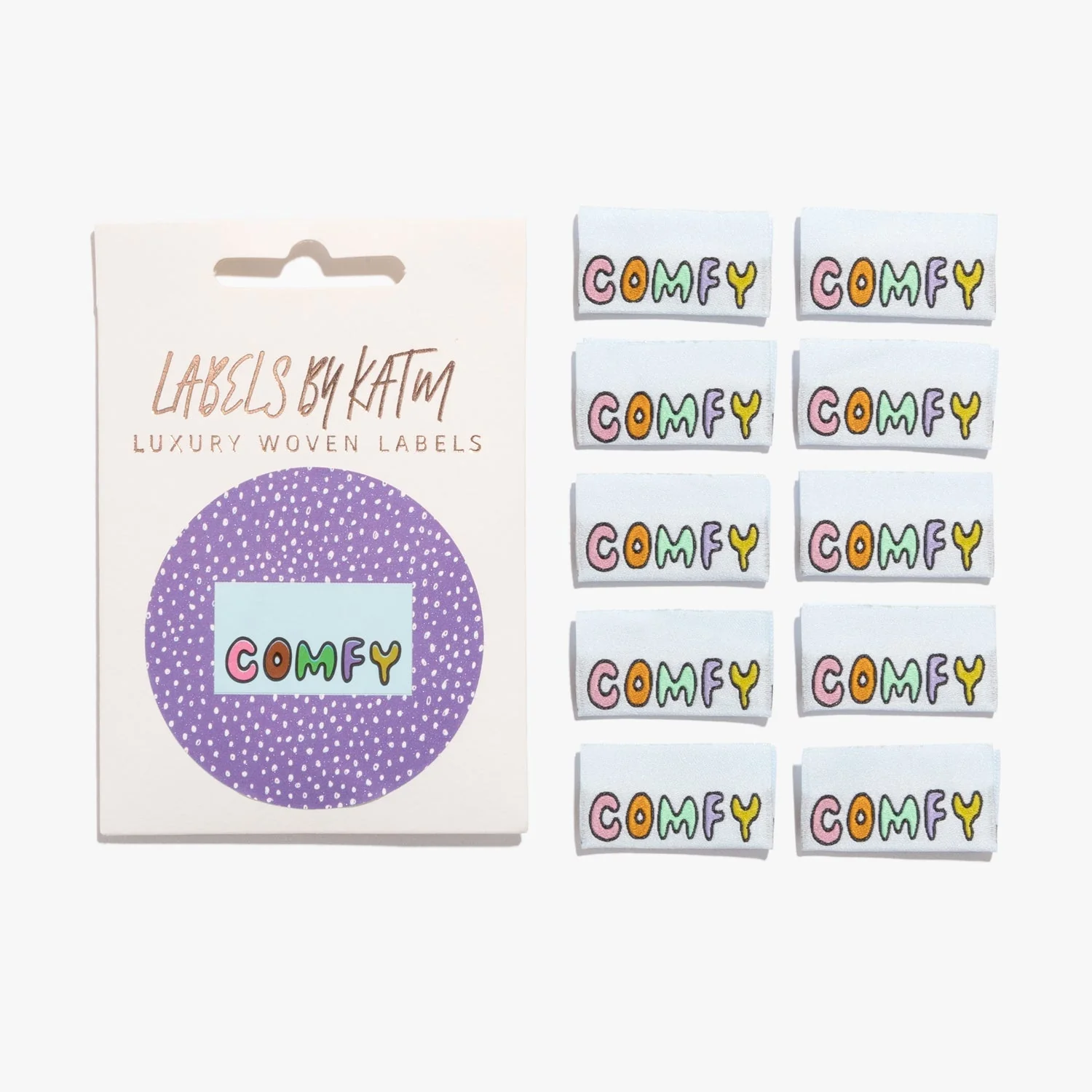 "COMFY" Woven Label Pack - Kylie And The Machine - Image 4