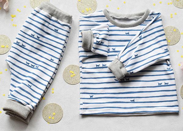 Cordoba Jogging or Pyjama Set Sewing Pattern - Baby Boy & Girl 1M/4Y - Ikatee - Image 4