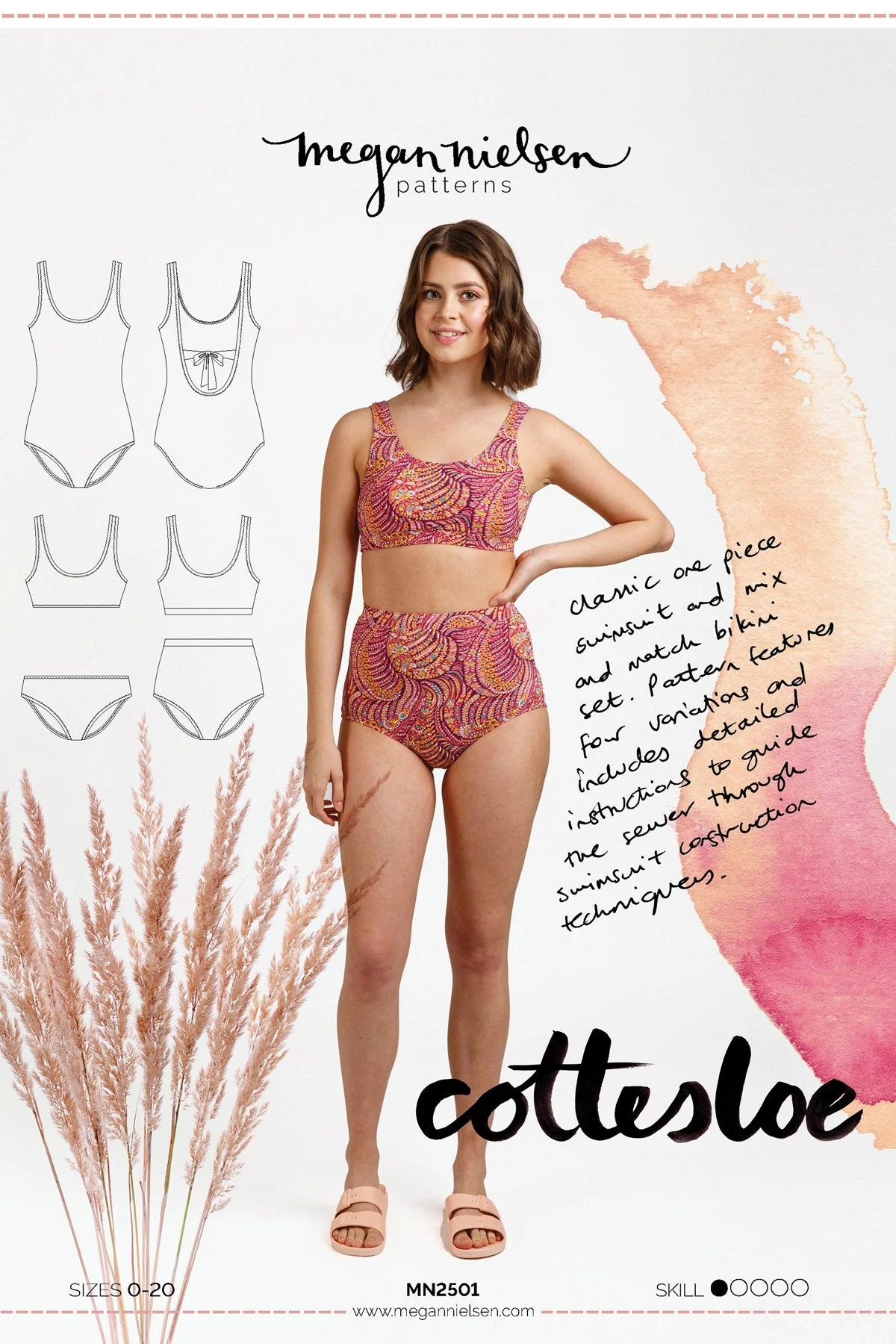 Cottesloe Swimsuit - Megan Nielsen Patterns - Sewing Pattern - Image 35