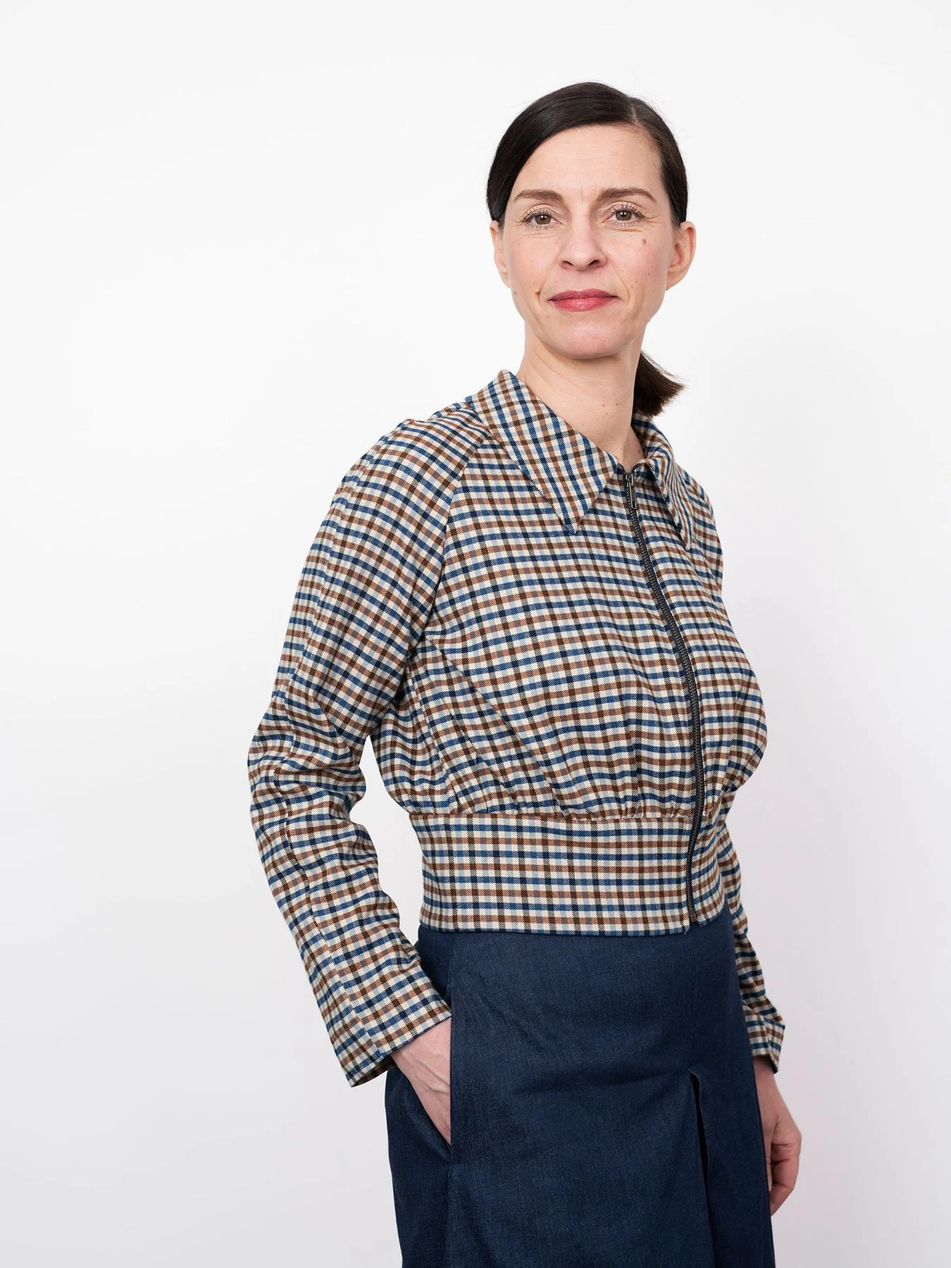 Cropped Jacket Pattern - The Assembly Line - Image 4