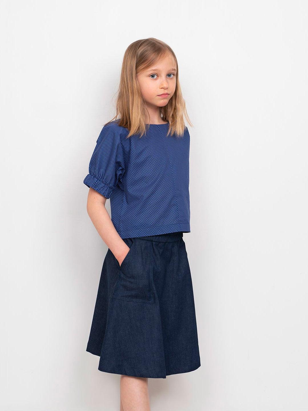 Cuff Top Mini Pattern (4-10yrs) - The Assembly Line - Image 3