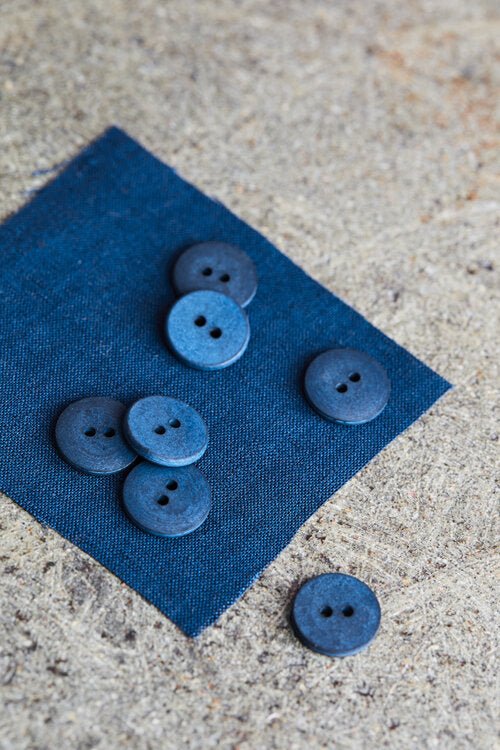Curb Cotton Button - European Import - Oeko-Tex® - Mind The Maker - 11mm (Various Colors) - Image 12