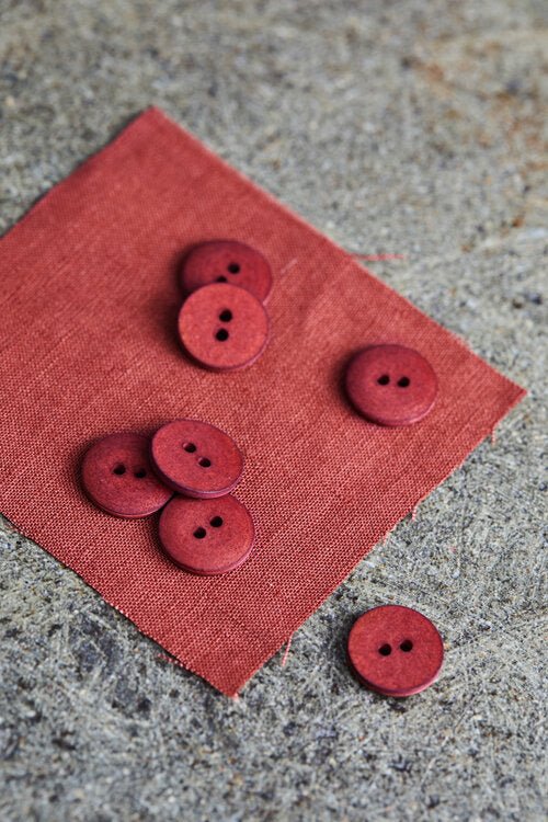 Curb Cotton Button - European Import - Oeko-Tex® - Mind The Maker - 11mm (Various Colors) - Image 14