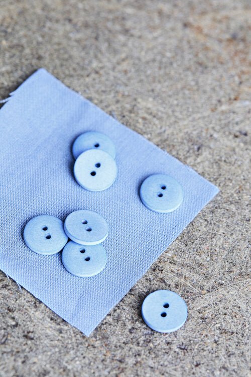 Curb Cotton Button - European Import - Oeko-Tex® - Mind The Maker - 11mm (Various Colors) - Image 16
