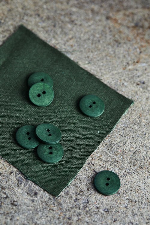 Curb Cotton Button - European Import - Oeko-Tex® - Mind The Maker - 11mm (Various Colors) - Image 19