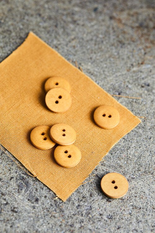Curb Cotton Button - European Import - Oeko-Tex® - Mind The Maker - 18mm (Various Colors) - Image 11