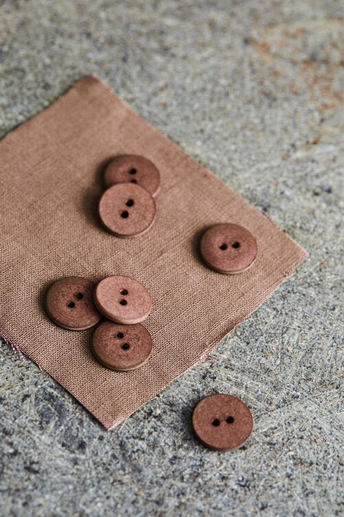 Curb Cotton Button - European Import - Oeko-Tex® - Mind The Maker - 18mm (Various Colors) - Image 13