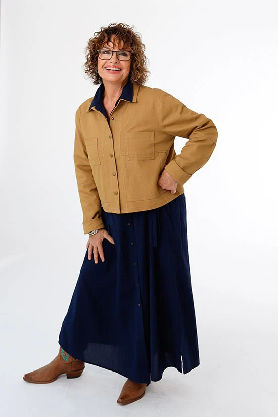 Den Jacket Pattern - Chalk + Notch - Image 11