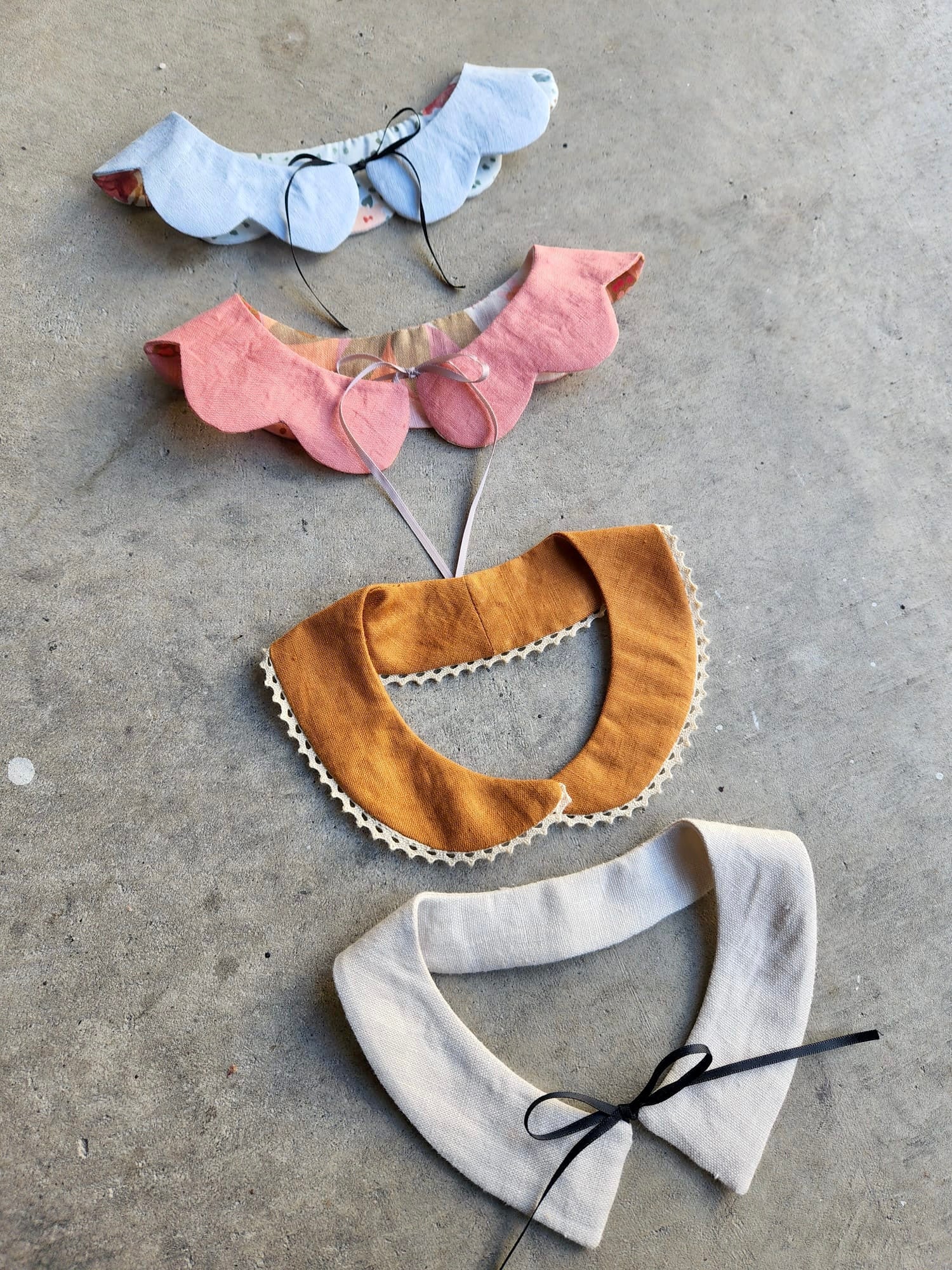 Detachable Children's Collar PDF Sewing Pattern - Atelier Mimito - Image 2