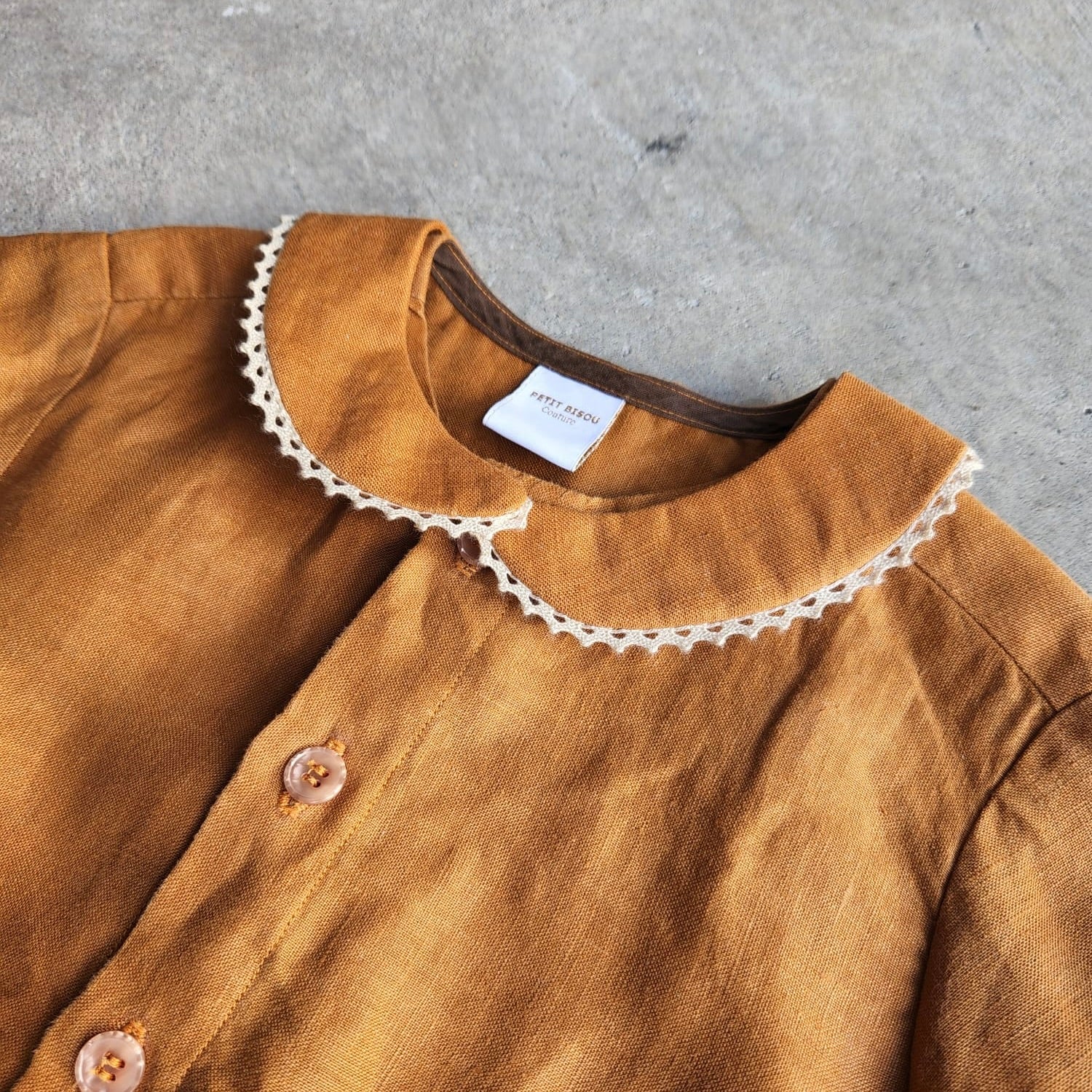 Detachable Children's Collar PDF Sewing Pattern - Atelier Mimito - Image 5