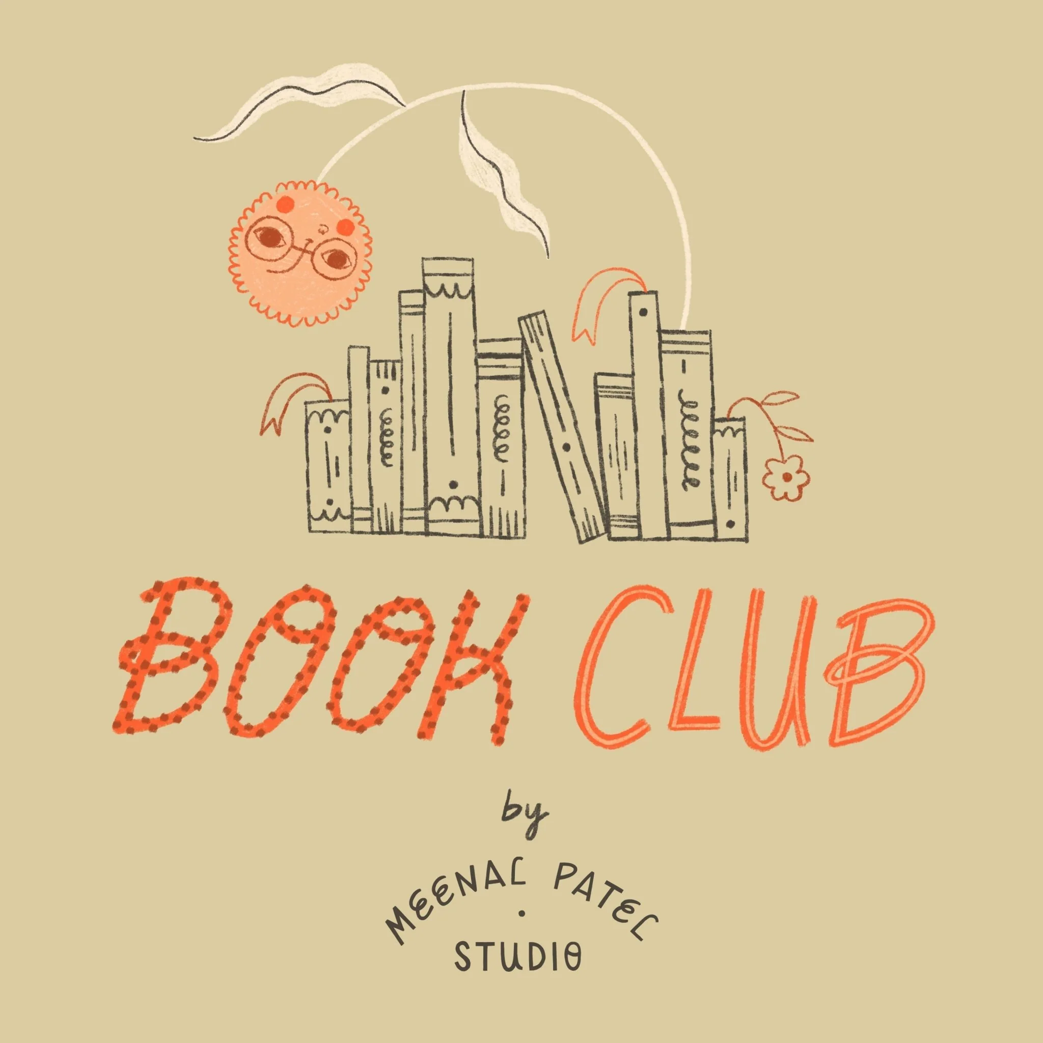 Dot Dot Dot- Book Club by Meenal Patel - Cloud 9 Fabrics - Poplin - Image 4