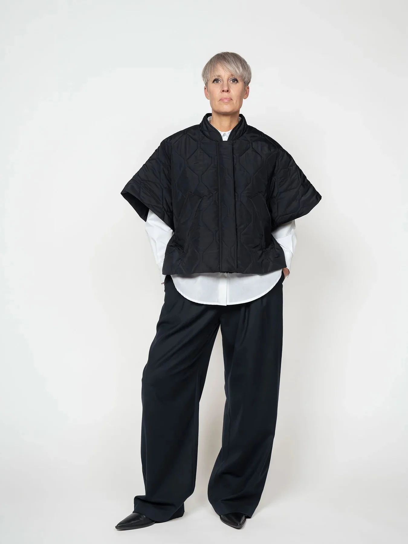 Drawstring Vest Unisex Pattern - The Assembly Line - Image 6