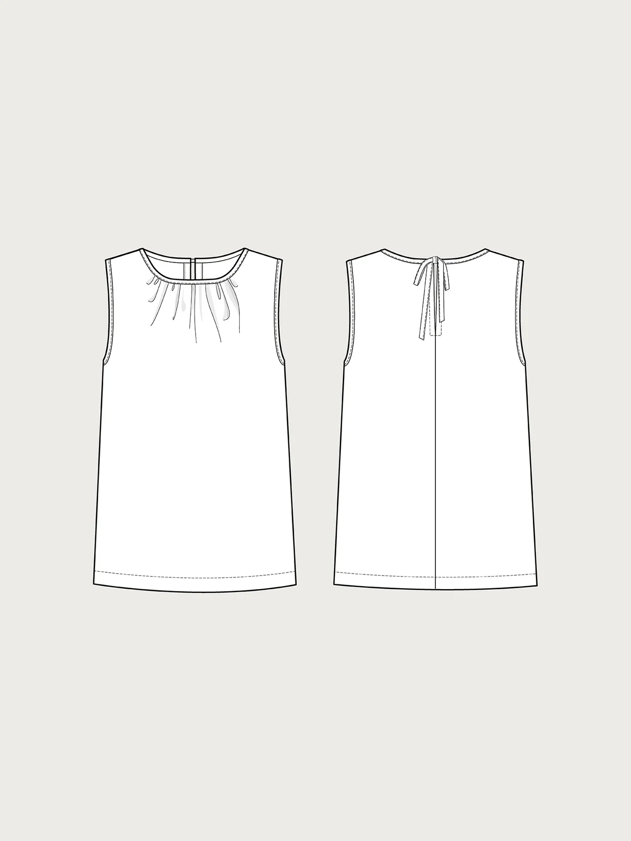 Drop-Waist Dress Pattern - The Assembly Line - Image 6