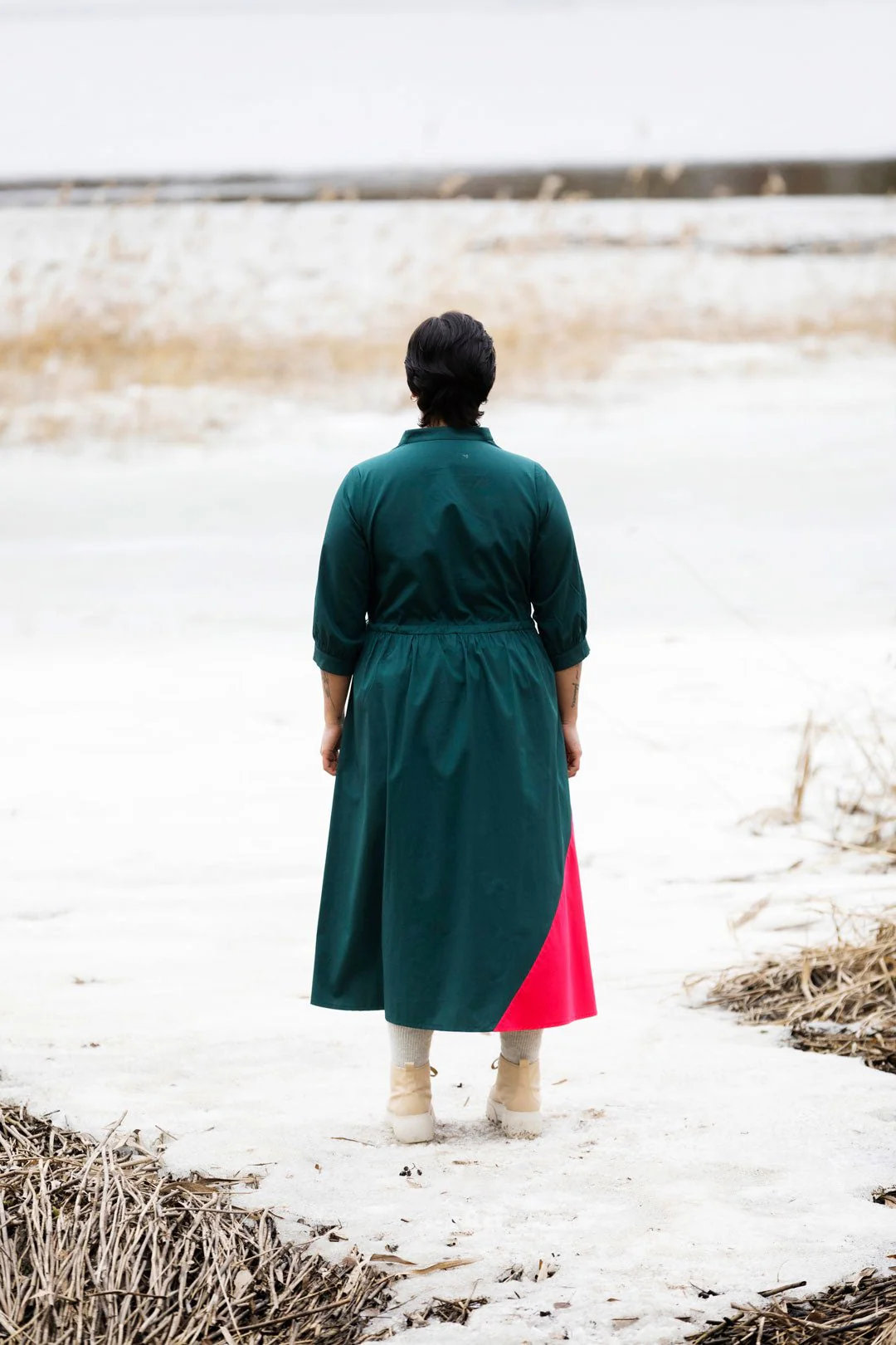 DYNAMO Dress by Kaisa Rissanen PDF Sewing Pattern - TAUKO - Image 9