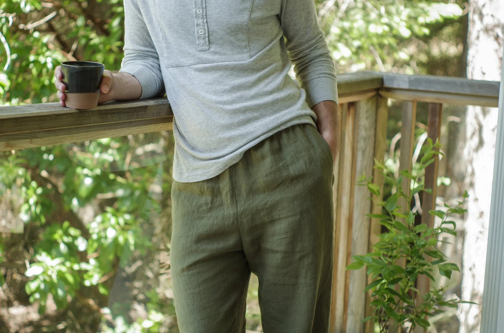 Eastwood Pajamas Mens PDF Sewing Pattern - Thread Theory - Image 3