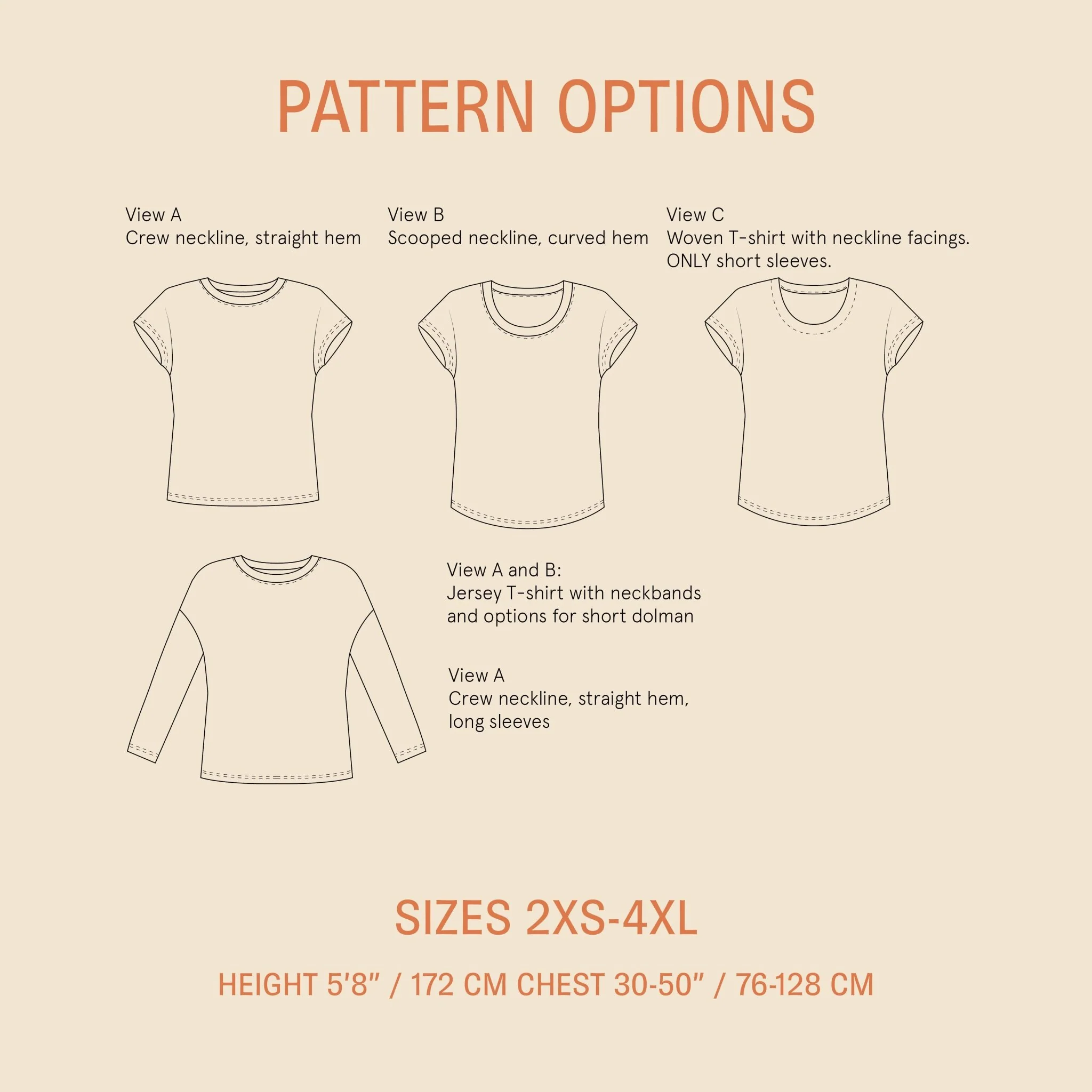 Easy T-Shirt Paper Pattern - Wardrobe by Me - Image 9