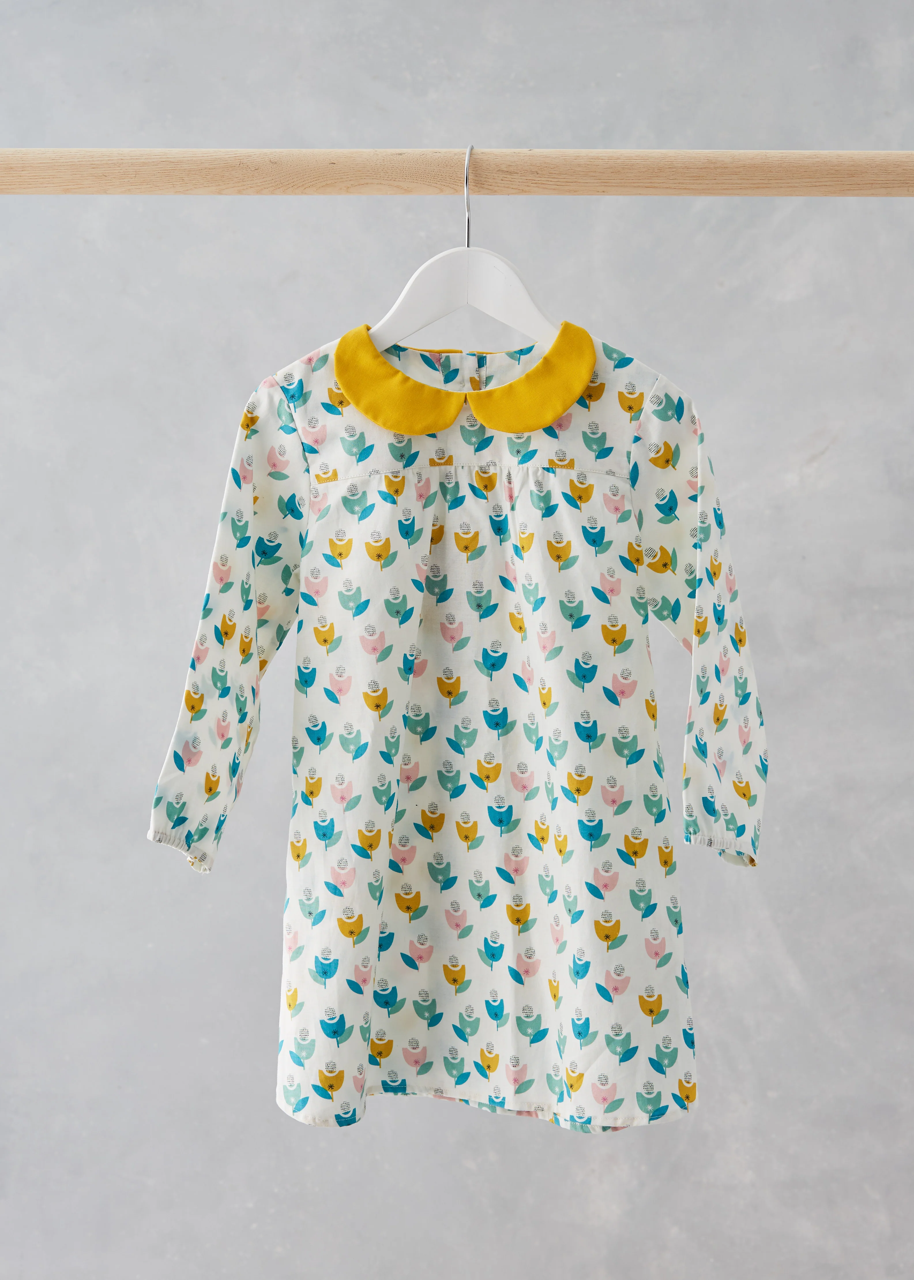 Edie Blouse & Shirtdress - Kids Paper Sewing Pattern - Two Stitches Patterns - Image 15
