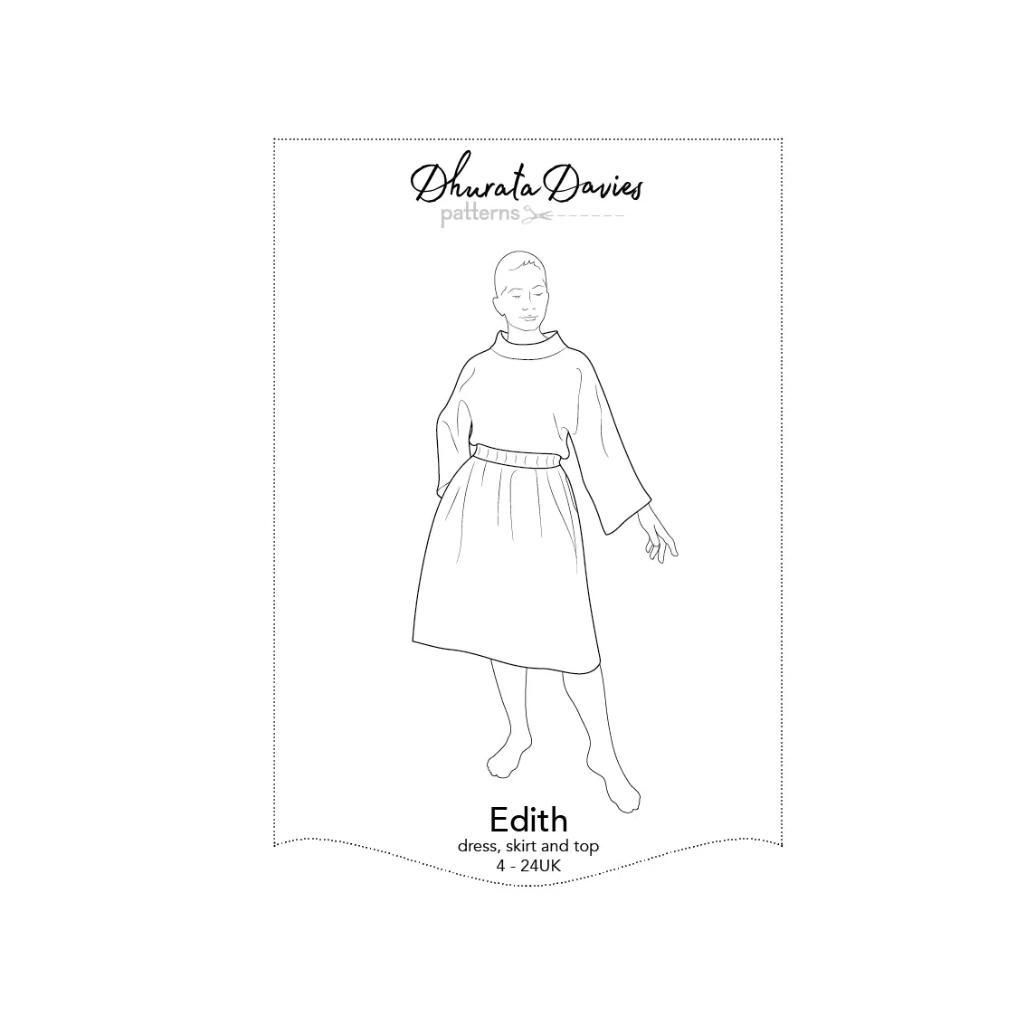 Edith Dress, Skirt + Top Sewing Pattern - Dhurata Davies - Image 17