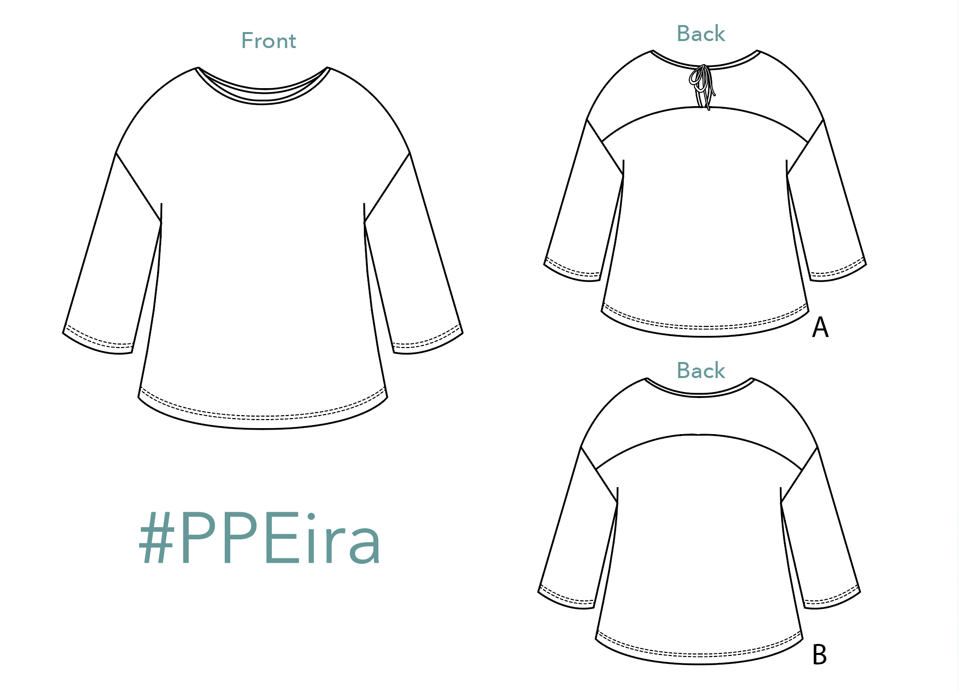 Eira Top PDF Pattern - Ploen Patterns - Image 9