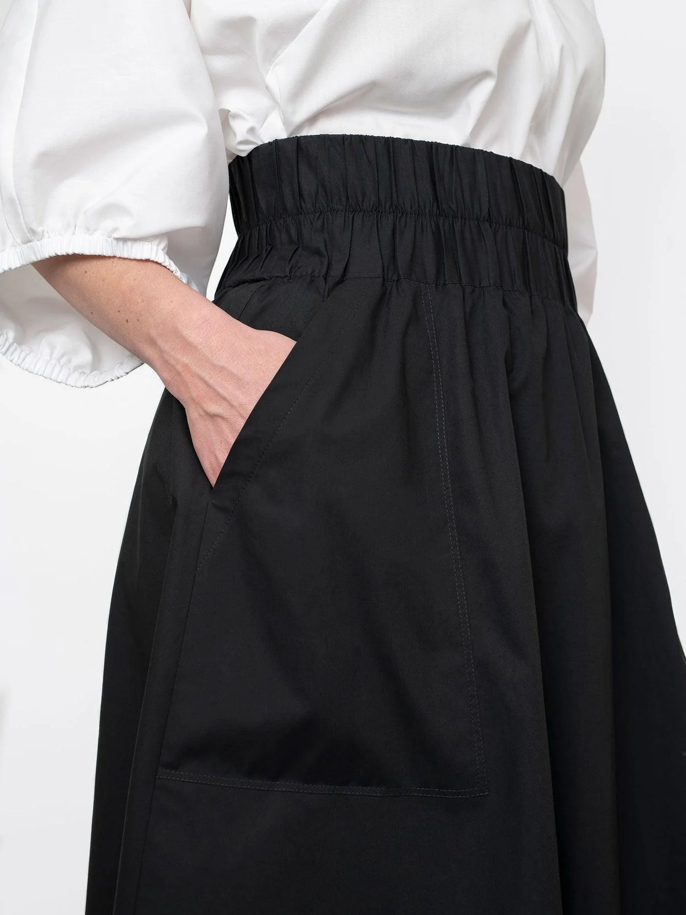 Elastic Waist Maxi Skirt Pattern - The Assembly Line - Image 2