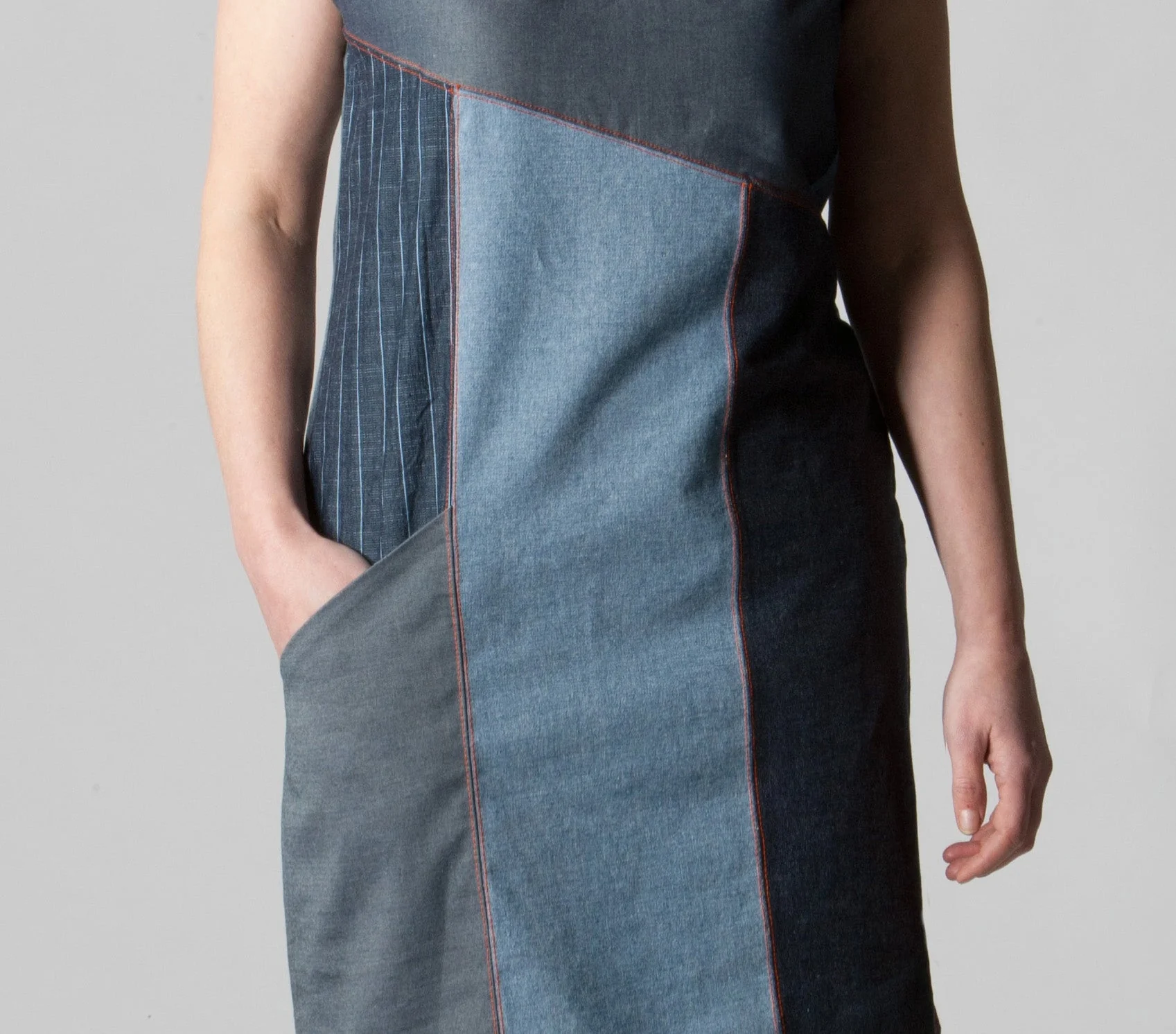 Essential Denim Dress - Paper Sewing Pattern - Sew Different - Image 3