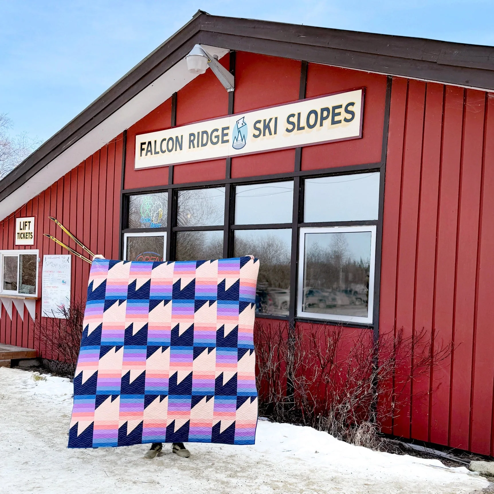 Falcon Ridge Paper Pattern - The Blanket Statement Quilt Co. - Image 5