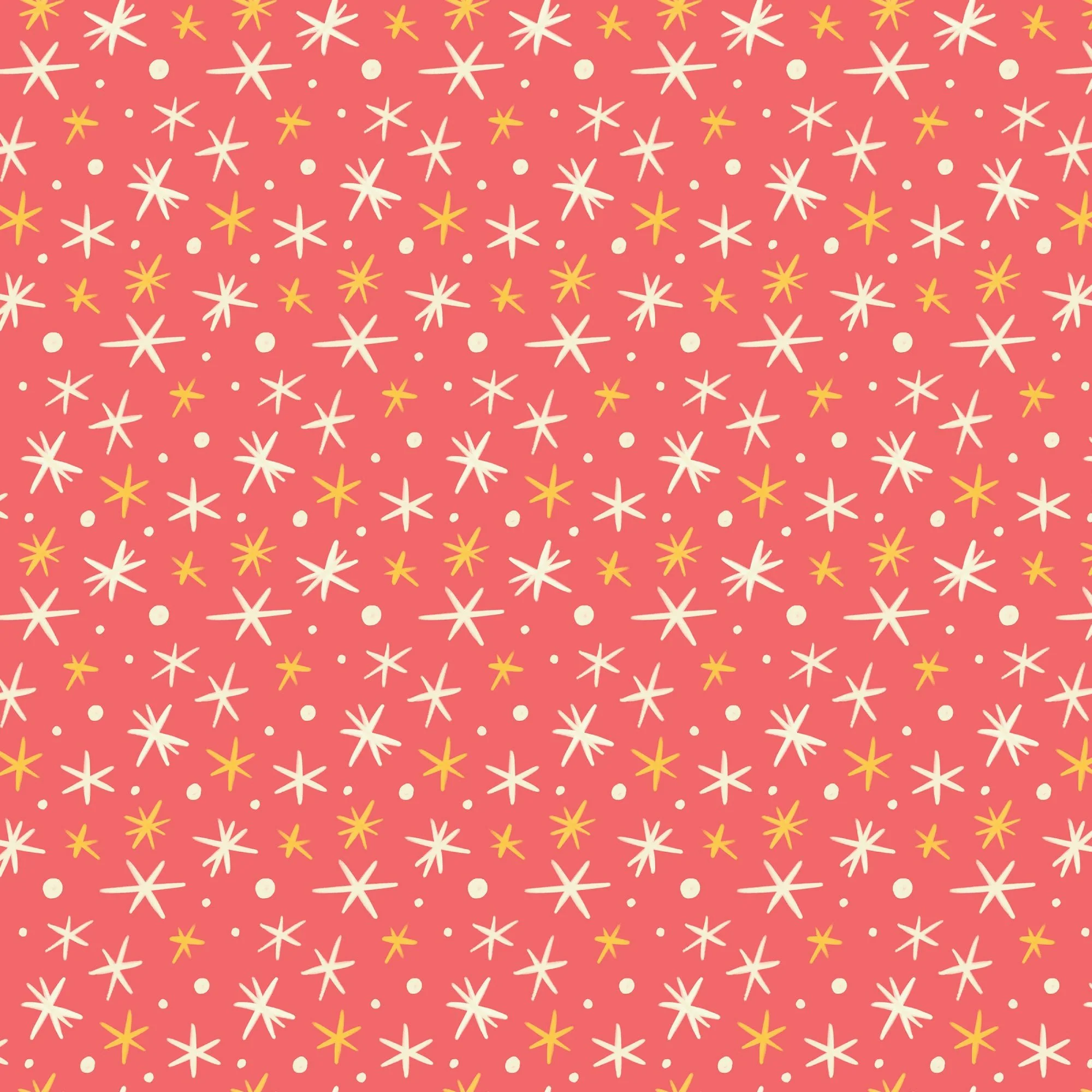 First Flurries - Red - Bright Holiday - Charla Pettingill - Cloud 9 Fabrics - Poplin - Image 3