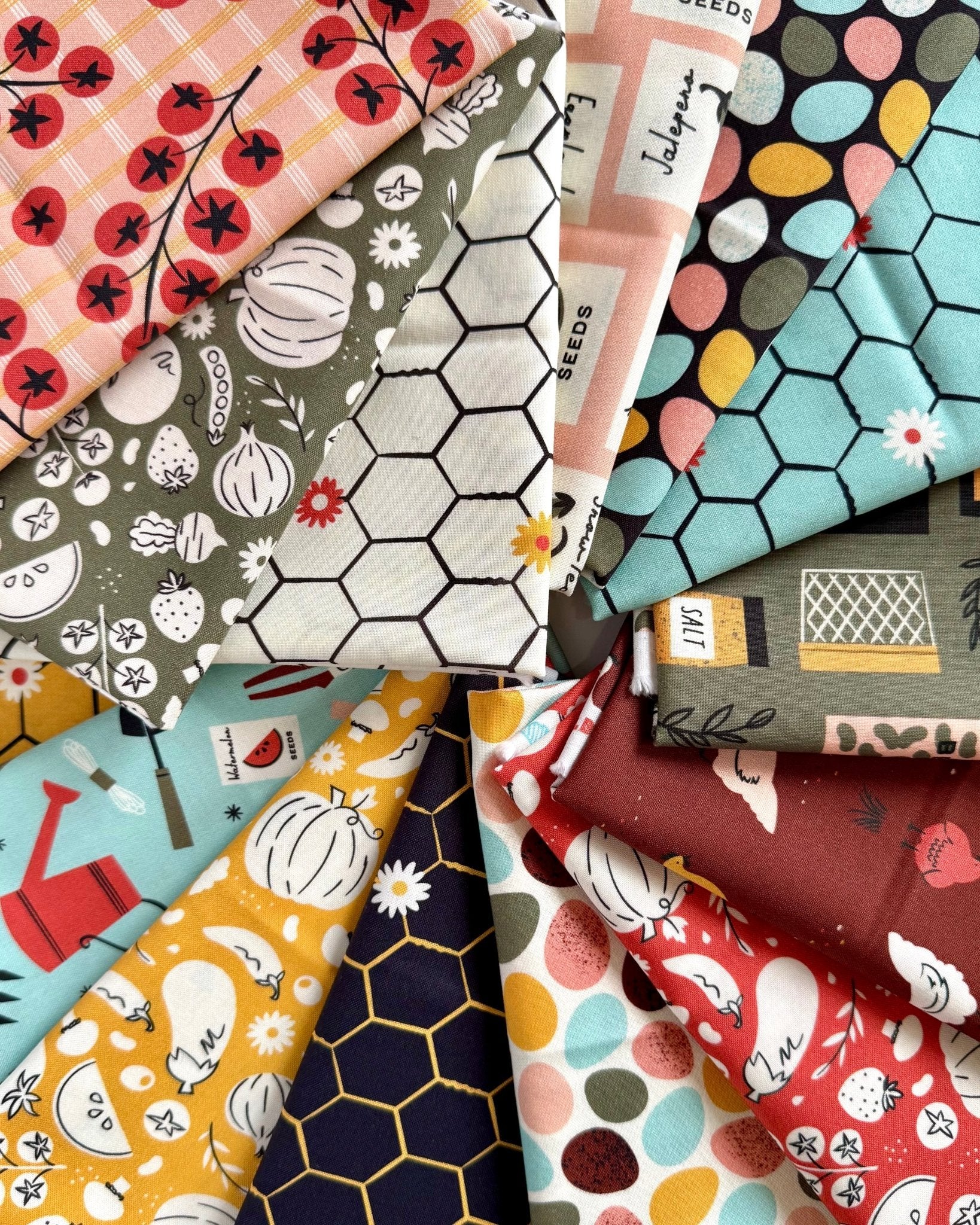 Seed Packets - Homestead Haven - Shelby Warwood - Cloud 9 Fabrics - Poplin - Image 5