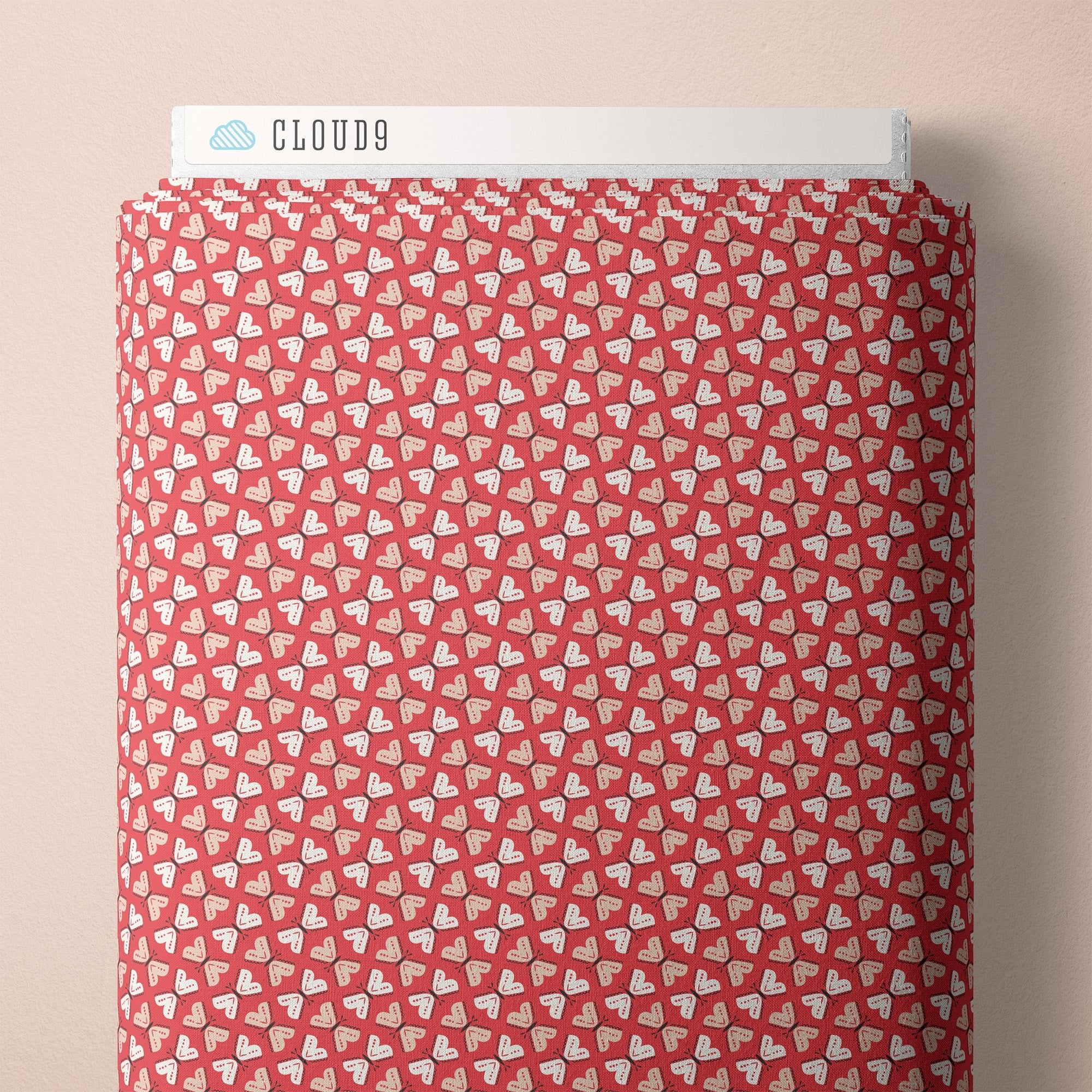 Flutter By - Watermelon - Little Bo - Kimberly Morgan - Cloud 9 Fabrics - Poplin