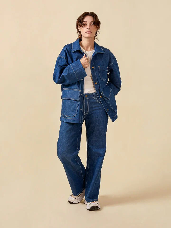Fowler Barn Coat + Quilted Jacket Pattern - Closet Core Patterns - Image 25