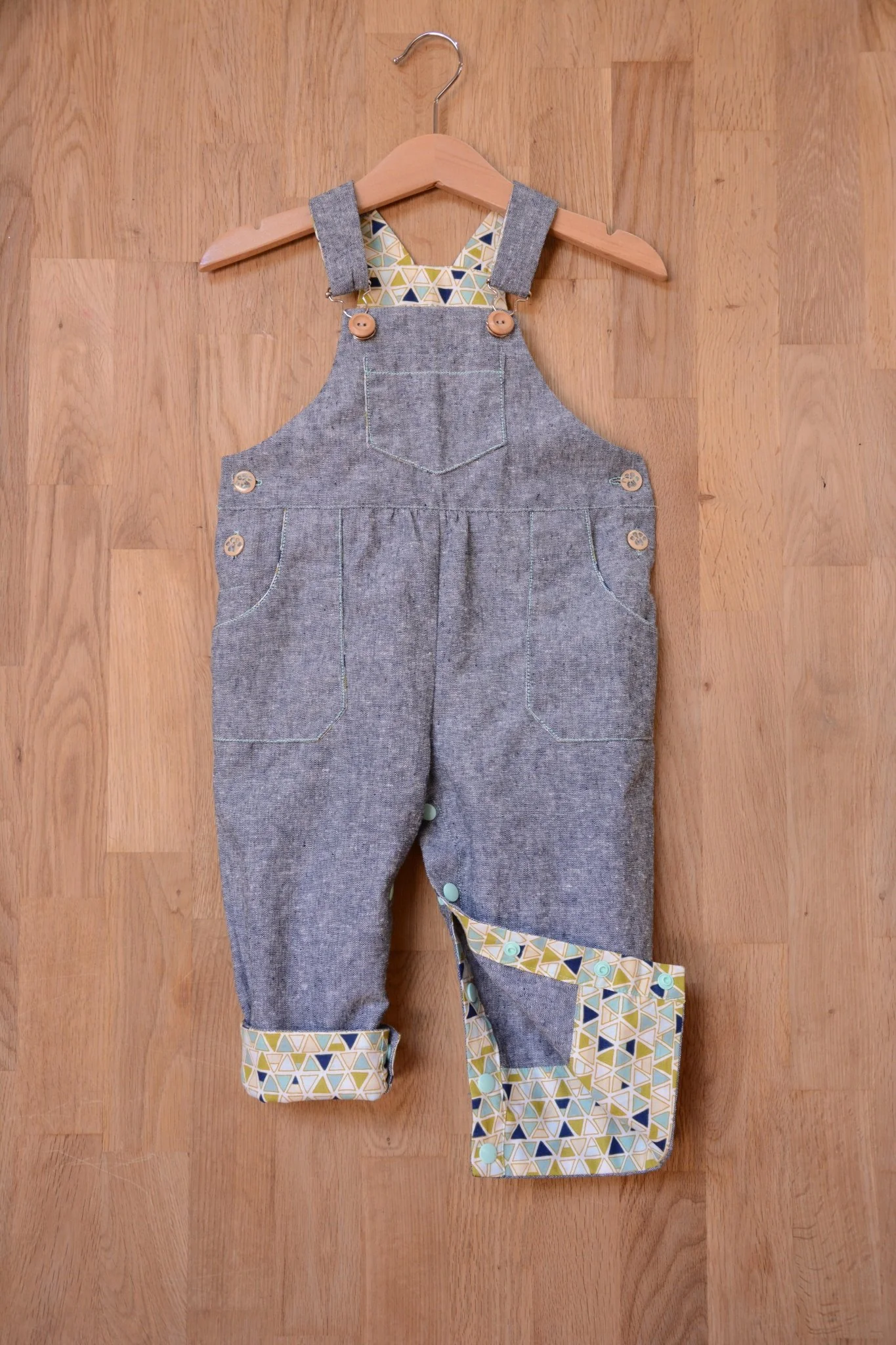 Frankie Dungarees & Dress (6mo-2years) - Kids Paper Sewing Pattern - Two Stitches Patterns - Image 3