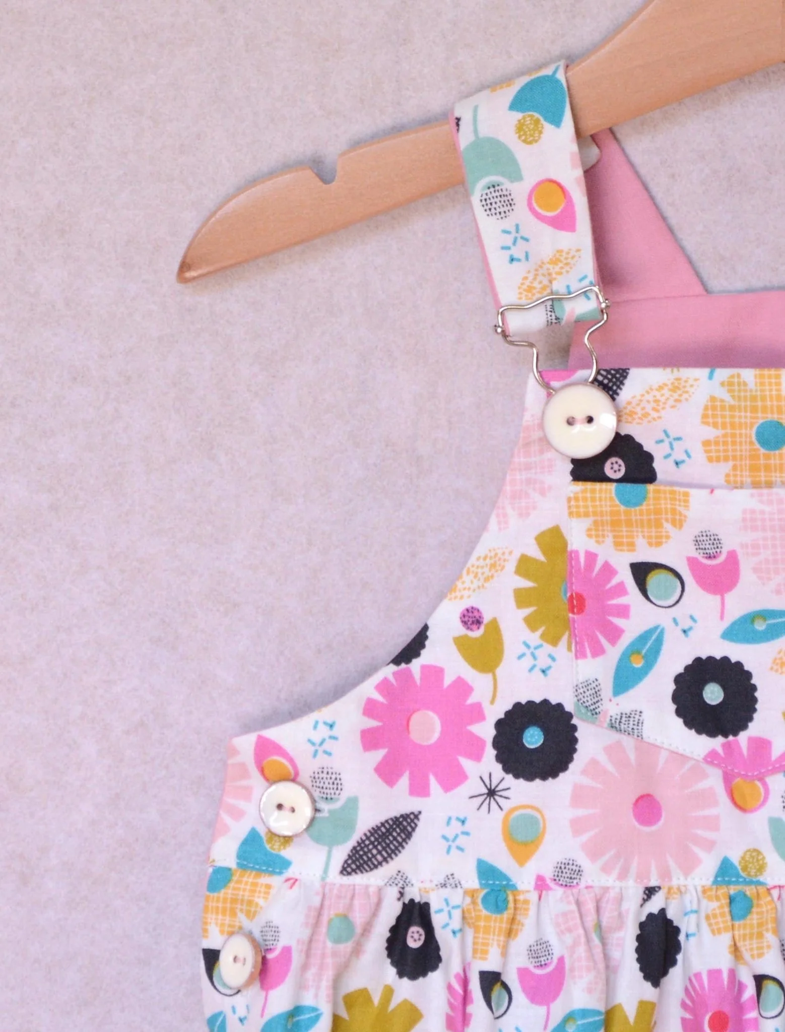 Frankie Dungarees & Dress (6mo-2years) - Kids Paper Sewing Pattern - Two Stitches Patterns - Image 7