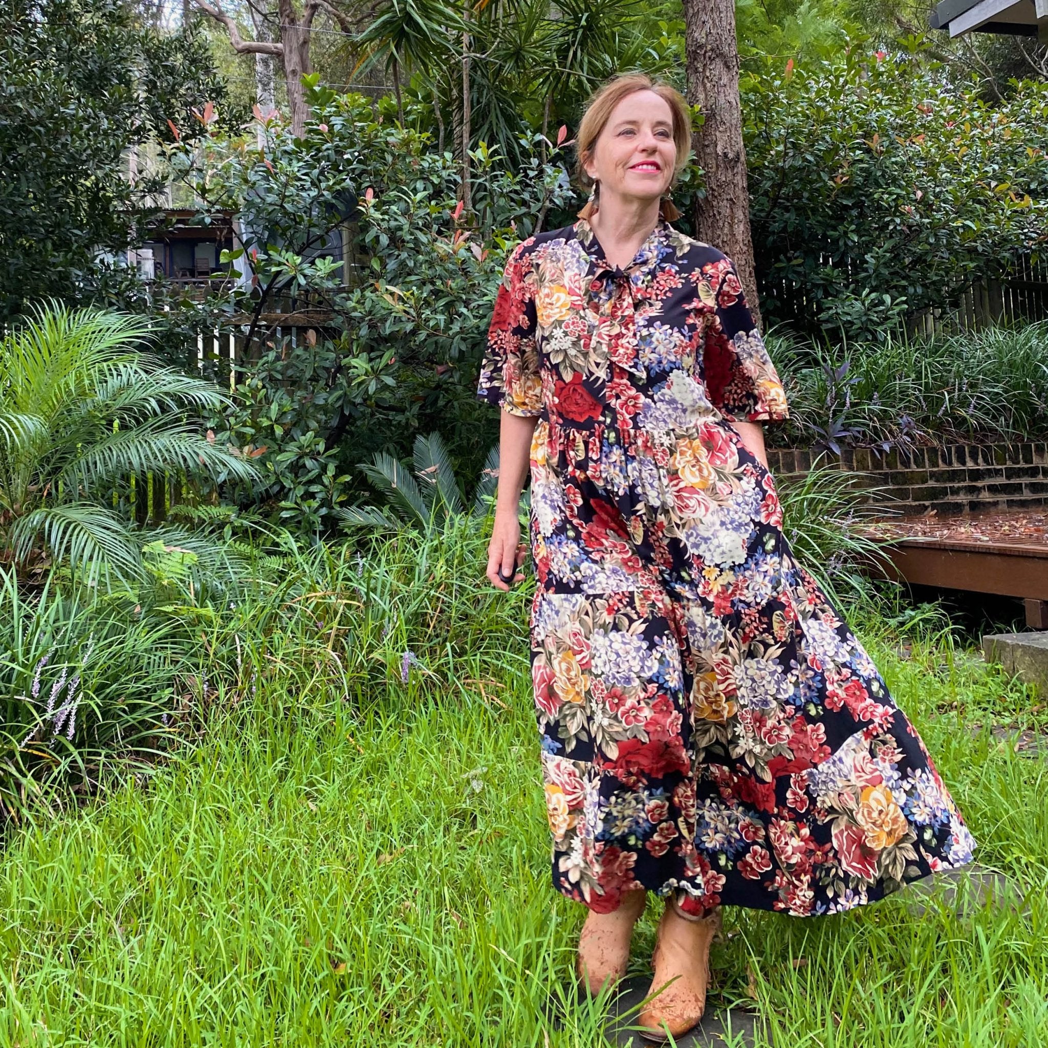 Freedom Dress Womens Paper Pattern - Wardrobe by Me - Image 4